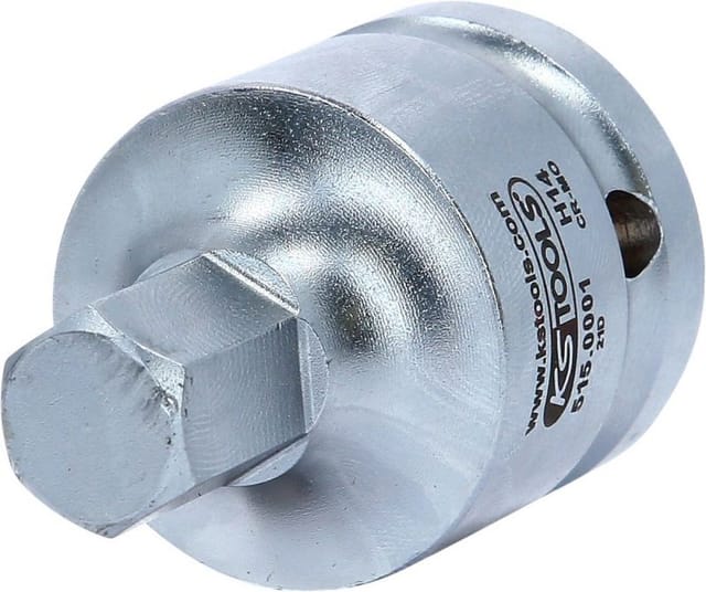 3/4' Kraft-Bit-Stecknuss Innensechskant kurz, 14mm