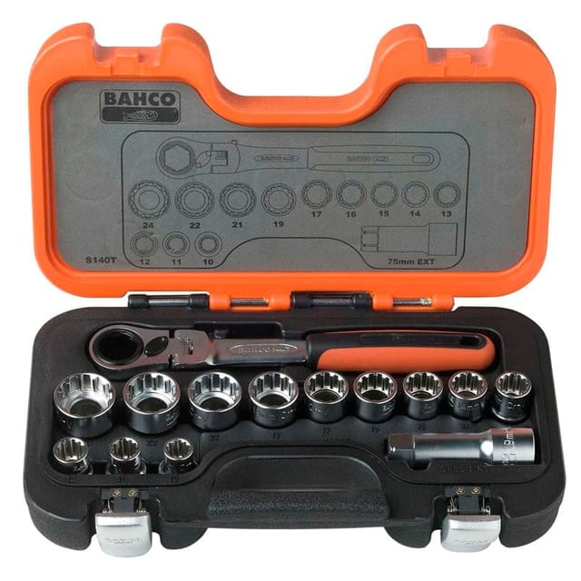 Steckschlüsselsatz 14teilig S140T - Bahco