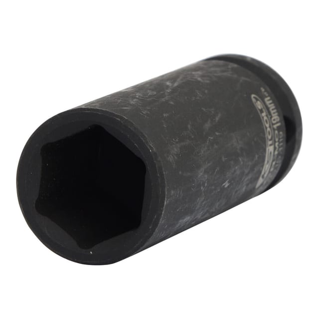 1/2' Sechskant-Kraft-Stecknuss, lang, 19mm