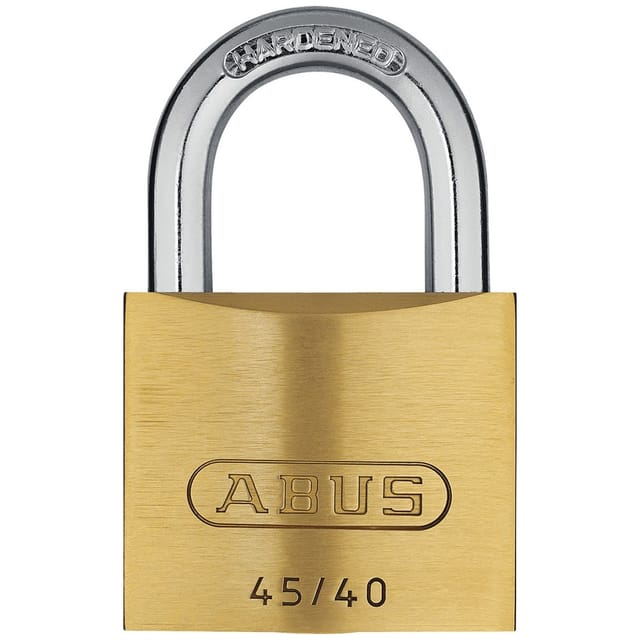 Vorhangschloss Messing 45/20 b/sb - Abus