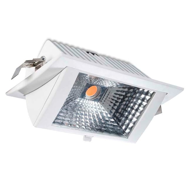 downlight out square 44.8w 3000k cri 80 93.1º weiß ip20 4213lm