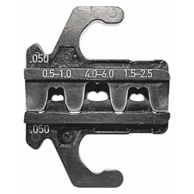 Werkzeuge 629 050 3 0 1 Crimpeinsatz Unisolierte Flachsteckverbinder geeignet für Stecker - Rennsteig