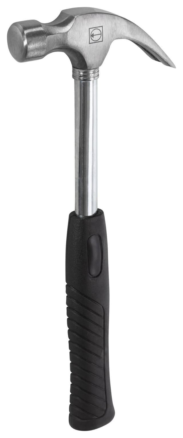 Ruthe Klauenhammer 755g Amerikanische Form mit Stahlrohrstiel