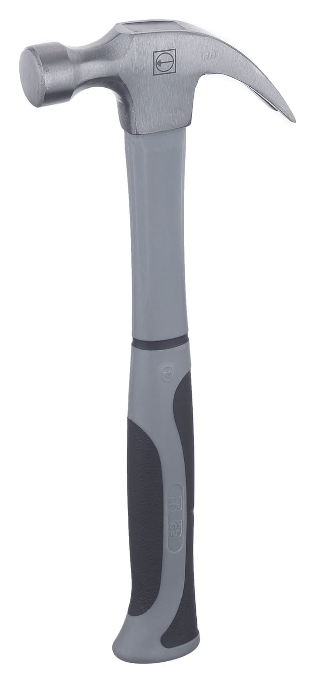 Klauenhammer 755g Amerikanische Form mit Fiberglasstiel - Ruthe