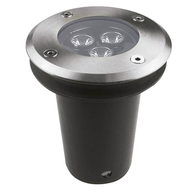 Leds-c4 - bodeneinbauleuchte IP65/IP67 ringo Ø110 mm led 2,7 w 4000 k edelstahl 229 l