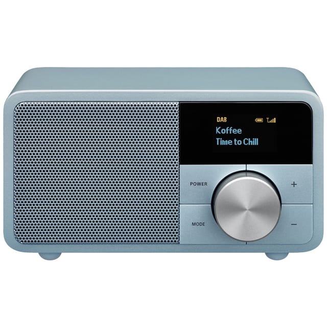 Genuine Mini DDR-7 Tischradio dab+, ukw aux, Bluetooth® Türkis - Sangean