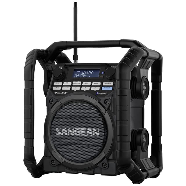 U-4 dbt+ Baustellenradio dab+, ukw aux, Bluetooth®, usb Akku-Ladefunktion, wiederaufladbar, - Sangean