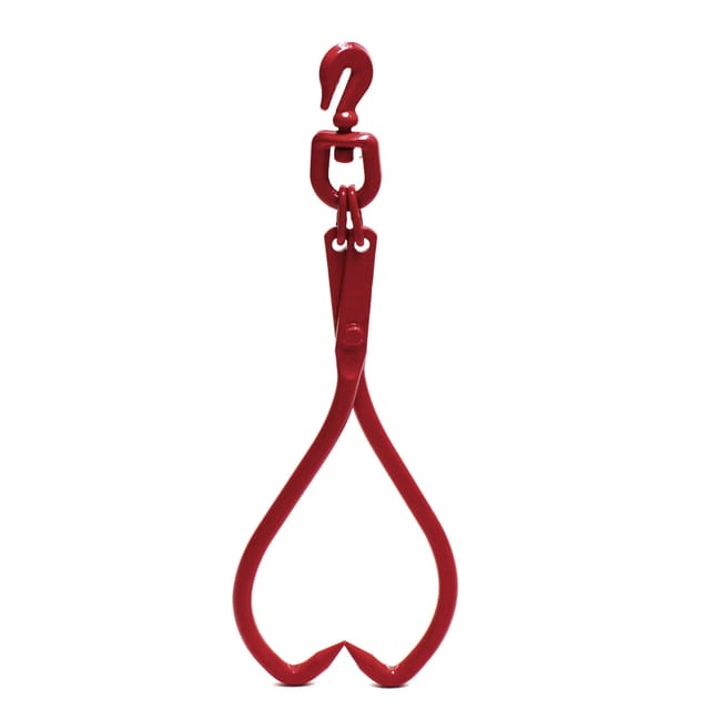 Dema - Holzzange Schleppzange Verladezange Forstzange 550kg 11mm Rückezange Holzstämme