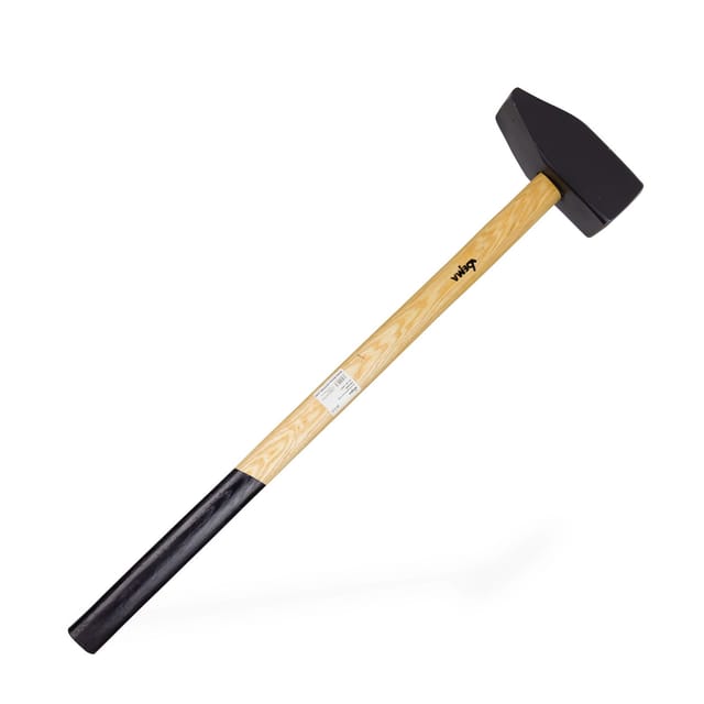 Dema - Vorschlaghammer 8 kg Hammer 8000g mit Esche-Holzstiel Länge 90 cm