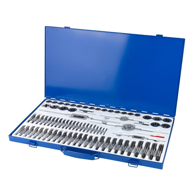 Dema - Gewindebohrer Schneideisen Gewindeschneider Satz Set 79 Teile M3-M16 Gewinde