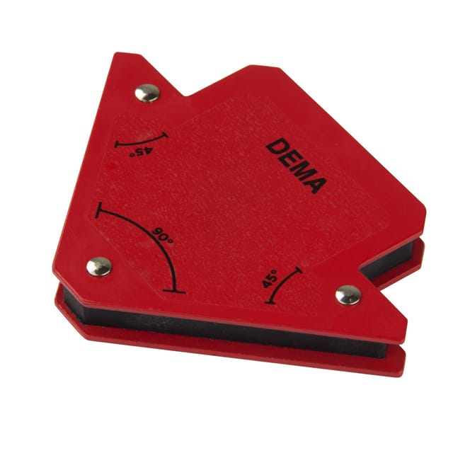 Dema - Magnetschweißwinkel Schweißwinkel Winkelmagnet Magnetwinkel Magnethalter 11 kg