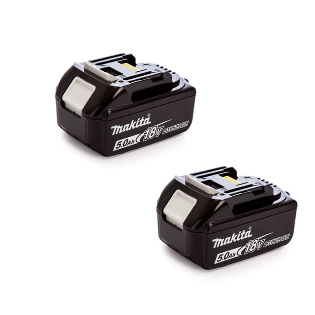 Makita - 2 x 5,0Ah 18V Li-Ion lxt Akku für Akkuwerkzeug 197288-2
