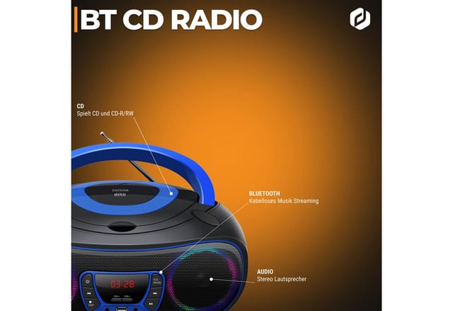 TCL-212BT Blau - Denver