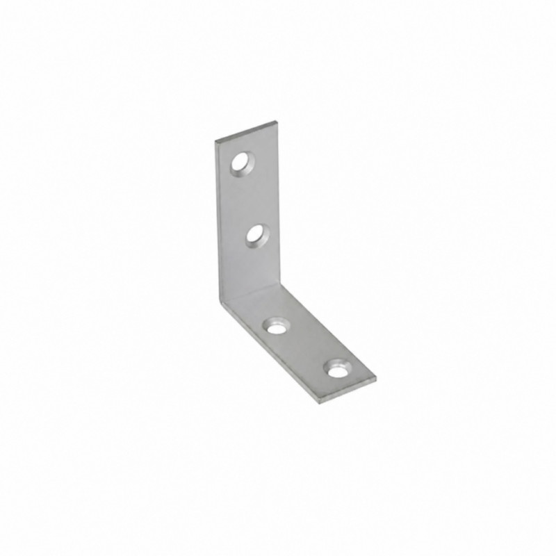 Einfacher verzinkter Winkel 40x17x40x1.5 mm