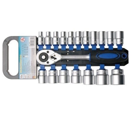 Bgs Technic - Steckschlüssel-Satz Antrieb 12,5 mm (1/2') sw 8 - 32 mm 19-tlg.