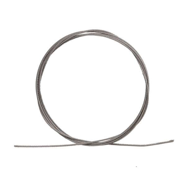 Edelstahlseil Niroseil Drahtseil Edelstahl mittelweich 2mm