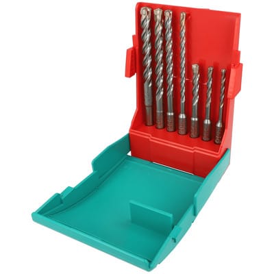 Tools trijet 26813 4 Hartmetall Hammerbohrer-Set 7teilig 5 mm, 6 mm, 6 mm, 8 mm, 8 mm, 10 mm, - Heller