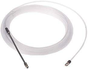 Nylon - Einziehband 25 m, m. Suchfeder u. Öse - Heidemann