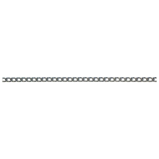 PÖSAMO Gourmettekette vernickelt 1,5mm Ro.25m (130x60) 25 Stk