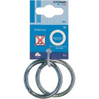 Posamo - pösamo Ring geschweißt Zn (sb) 5,0mm, Innen-Ø 35mm a 2 Bild 2