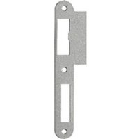 Lappenschliessblech 170mm din l 24mm rd. Nickel-sil Bild 2