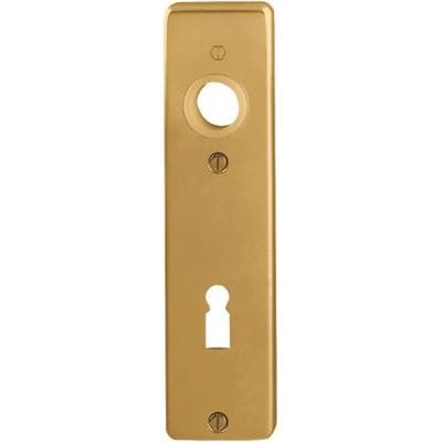 Hoppe - Zimmertür-Kurzschild London 202KP, bb, E72, alu, F4