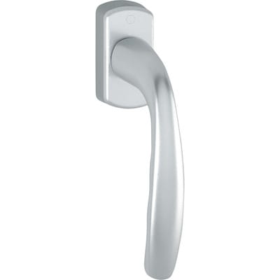 Hoppe - DK-Fenstergriff, Stand., VK7, alu, 0810/U10, New York, mit VKstift, verd. verschr. , F1