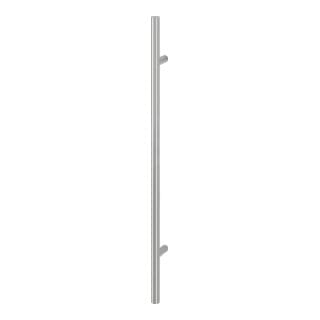 Hoppe - Stangengriff E5011 - 1000/700mm, Edelstahl matt, Ausführung: gerade, Stossgriff für Haustür