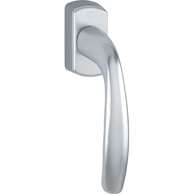 Hoppe - Fenstergriff New York 0810/US10 Aluminium 32-42 mm F1 / naturfarbig Secustik® / VarioFit®