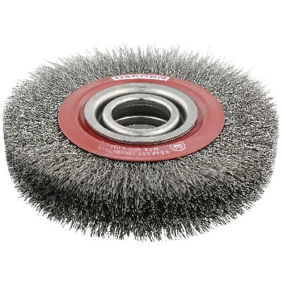 Rundbürste ø 150 mm Drahtstärke 0,3 mm Stahl 30 mm 6000 min-¹