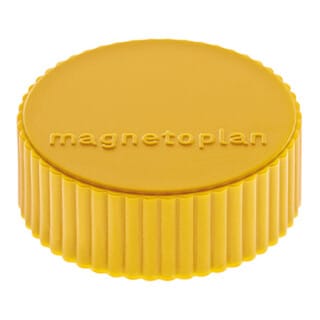 Magnet D=34mm VE=10 Haftkraft 2000 g gelb