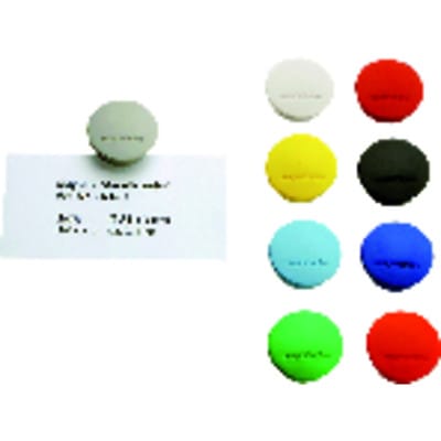 Magnet D=34mm VE=10 Haftkraft 1300 g gelb