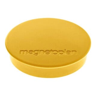 Magnet D=30mm VE=10 Haftkraft 700 g gelb