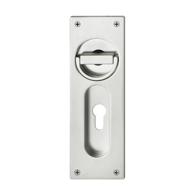 FSB - Klappringmuschelgriff 4205, pz 72mm, Aluminium silber eloxiert