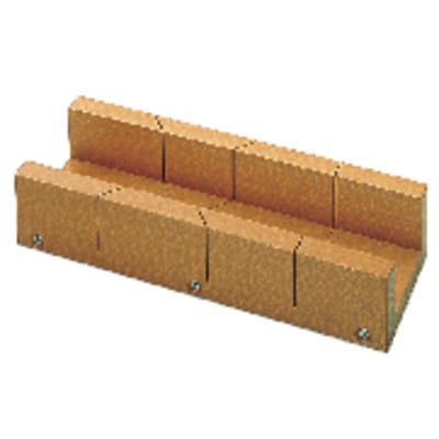 ECE - Gehrungsschneidlade L300xB62xH37mm Rotbuchenholz lackiert