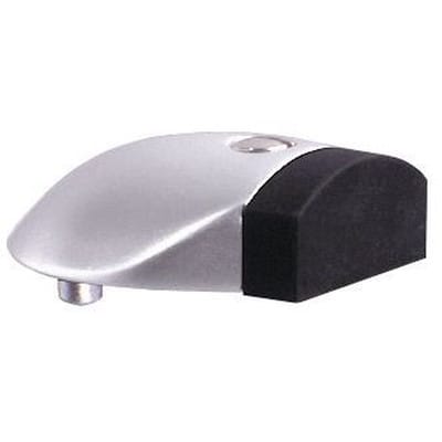 Deni - Türpuffer 3846 ø 60 mm Höhe 20 mm Aluminium naturfarbig / F1 Dübelmontage