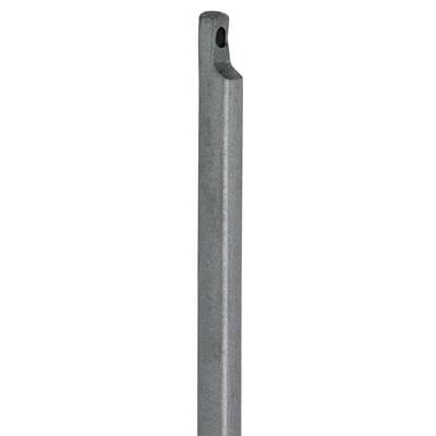 Deni - Stangen für Tortreibriegel 16 x 2500 mm, hell-verz