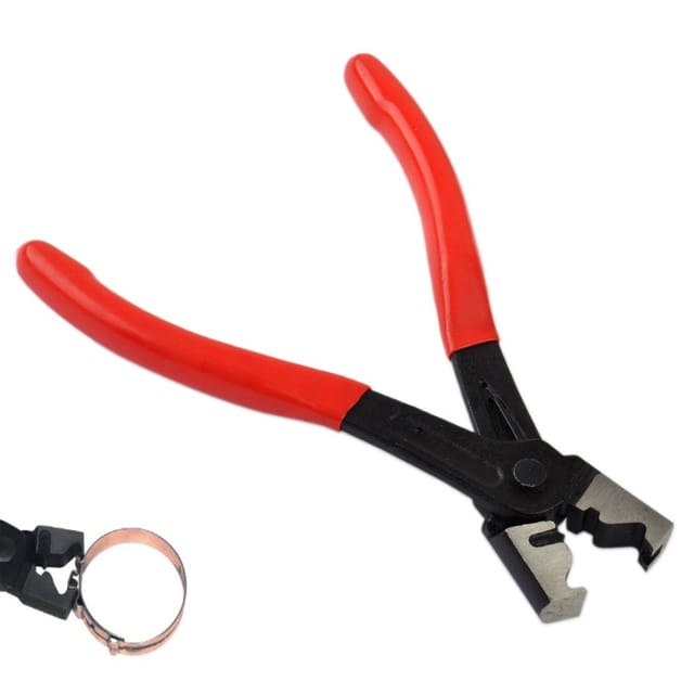 Trade Shop Traesio - Trade Shop - pinza per fascette morsetti auto montagggio fascette auto pinza a clic -