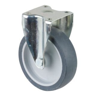 Bs-r Apparate-Bockrolle, Gleitlager, Rad:80 mm 50 kg