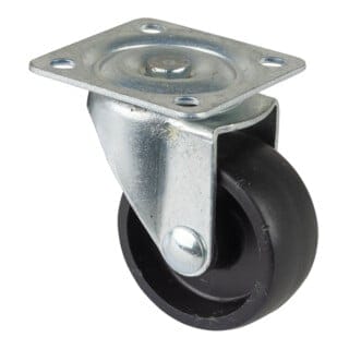 Bs-r Möbellenkrolle 38 mm Kunststoffrad 25 kg