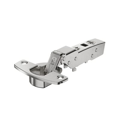 Hettich - Sensys 110°-Scharnier mit Dämpfung 8645i vernickelt halb vorl. 110° TH52