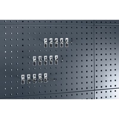 Hakensortiment 15-teilig für Lochplatten für Lochplatten bott