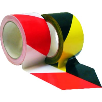 Warnband selbstklebend 66mx60mm rot/weiss