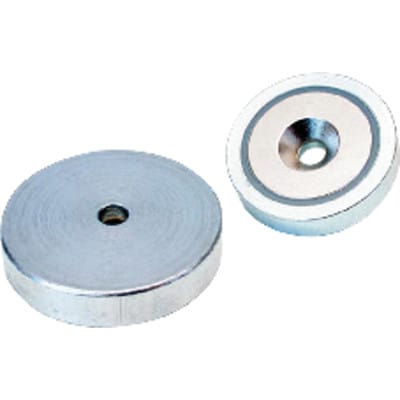 Beloh - NdFeB-Magnet-Flachgreifer mit Durchgangsbohrung 25 x 7,0 mm