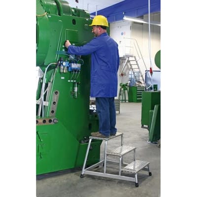 Günzburger Steigtechnik - Arbeitspodest starr 3 Stufen - 050009