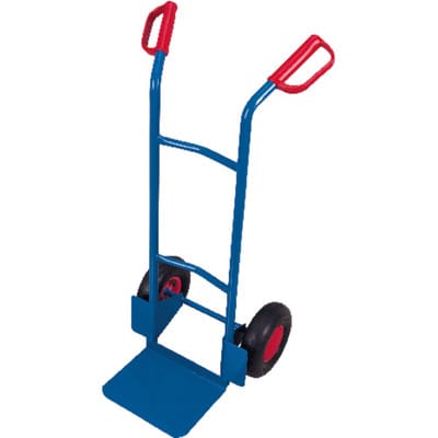 Stapelkarre 250 kg mit KufeSchaufel 250x320 mm, Luft - Variofit