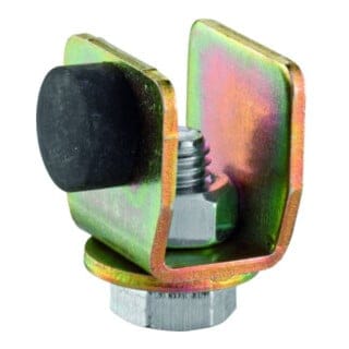 Helm - Stopper 300 p Profil 300 Stahl Oberfläche verzinkt, gelb