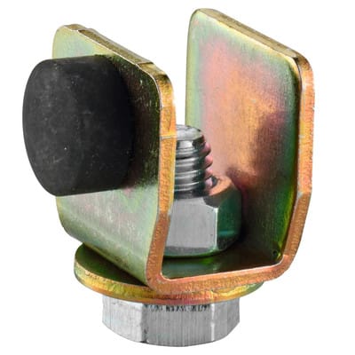 Helm - Stopper 400 p Profil 400 Stahl Oberfläche verzinkt, gelb