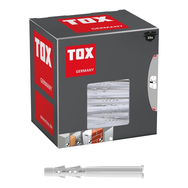 TOX - Allzweck-Rahmendübel Tetrafix xl 10x100 mm
