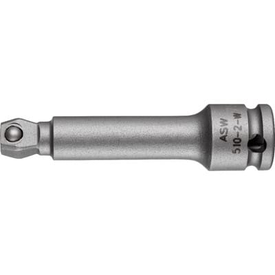 Kraft-Winkelverläng. 3/8' Länge 75mm - ASW